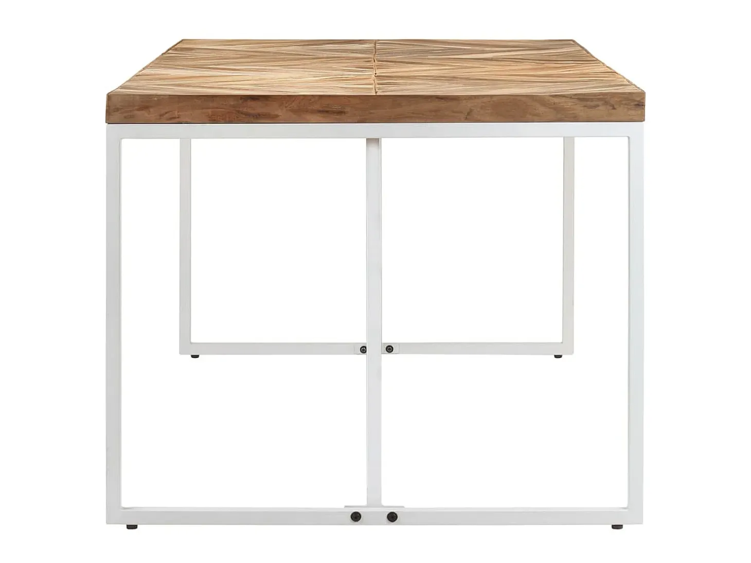 Mesa de comedor madera maciza de acacia y mango 180x90x76 cm ES194962