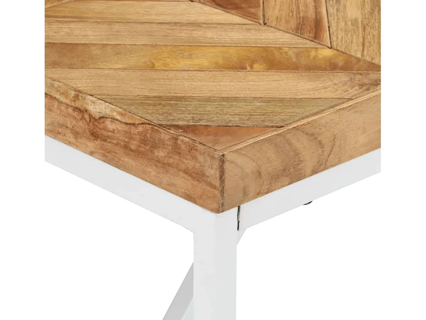 Mesa de comedor madera maciza de acacia y mango 180x90x76 cm ES194962