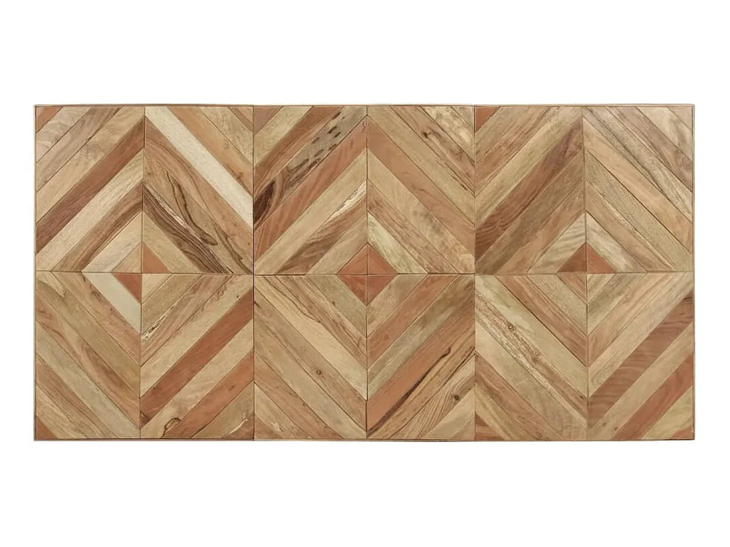 Mesa de comedor madera maciza de acacia y mango 180x90x76 cm ES194962