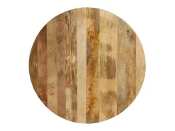 Mesa de comedor madera maciza de mango 110x75 cm ES566345