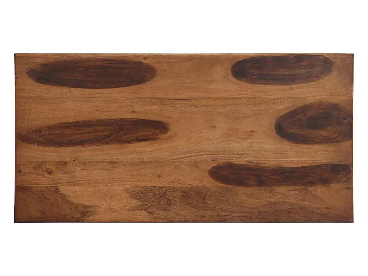Mesa de comedor madera maciza de acacia 120x60x77 cm