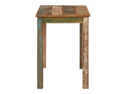 Mesa de comedor madera maciza reciclada 110x55x76 cm