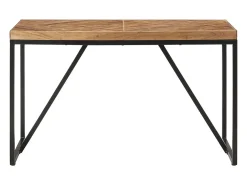 Mesa de comedor madera maciza de acacia y mango 120x60x76 cm