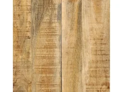 Mesa de comedor madera maciza de mango 140x70x75 cm