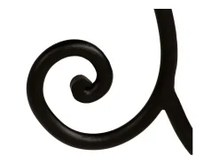 Mesa de comedor madera maciza de acacia acabado miel 120x76 cm