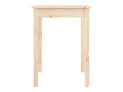 Mesa de comedor madera maciza de pino 55x55x75 cm