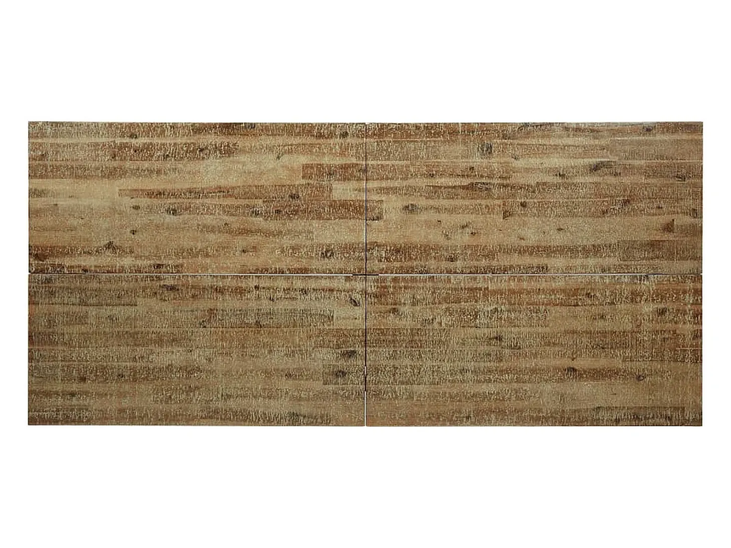 Mesa de comedor madera maciza de acacia 200x90x75 cm