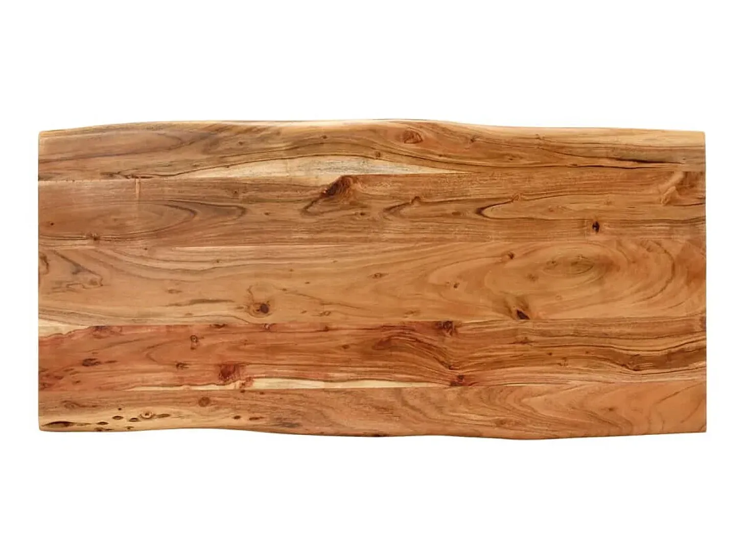 Mesa de comedor madera maciza de acacia 110x50x76 cm ES308897