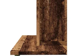 Mesa de comedor madera vieja 80x80x75 cm madera de ingeniería