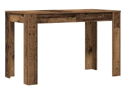 Mesa de comedor madera vieja 120x60x76 cm madera contrachapada