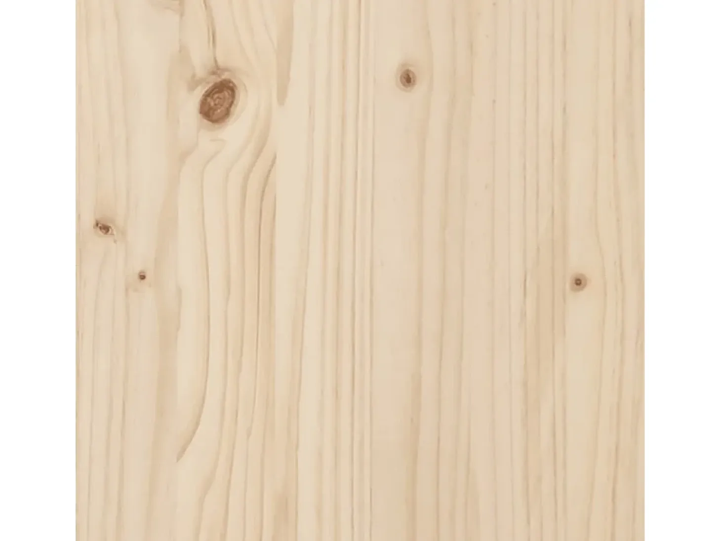Mesa de comedor marco O madera maciza pino y hierro 140x80x75cm