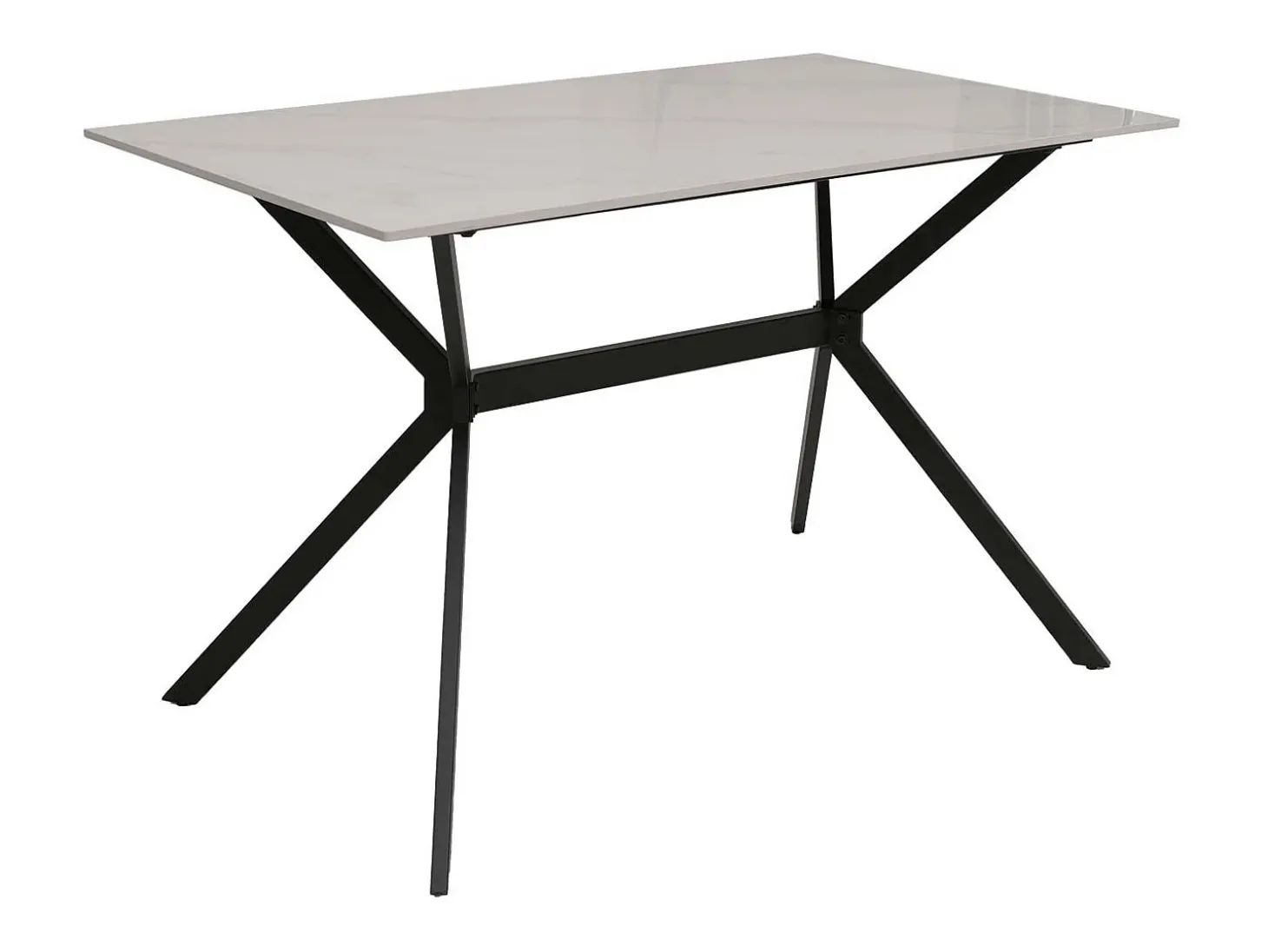 Mesa de comedor MCW-O58, blanco