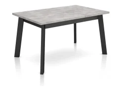 Mesa de comedor Naira 140 Cemento Negro