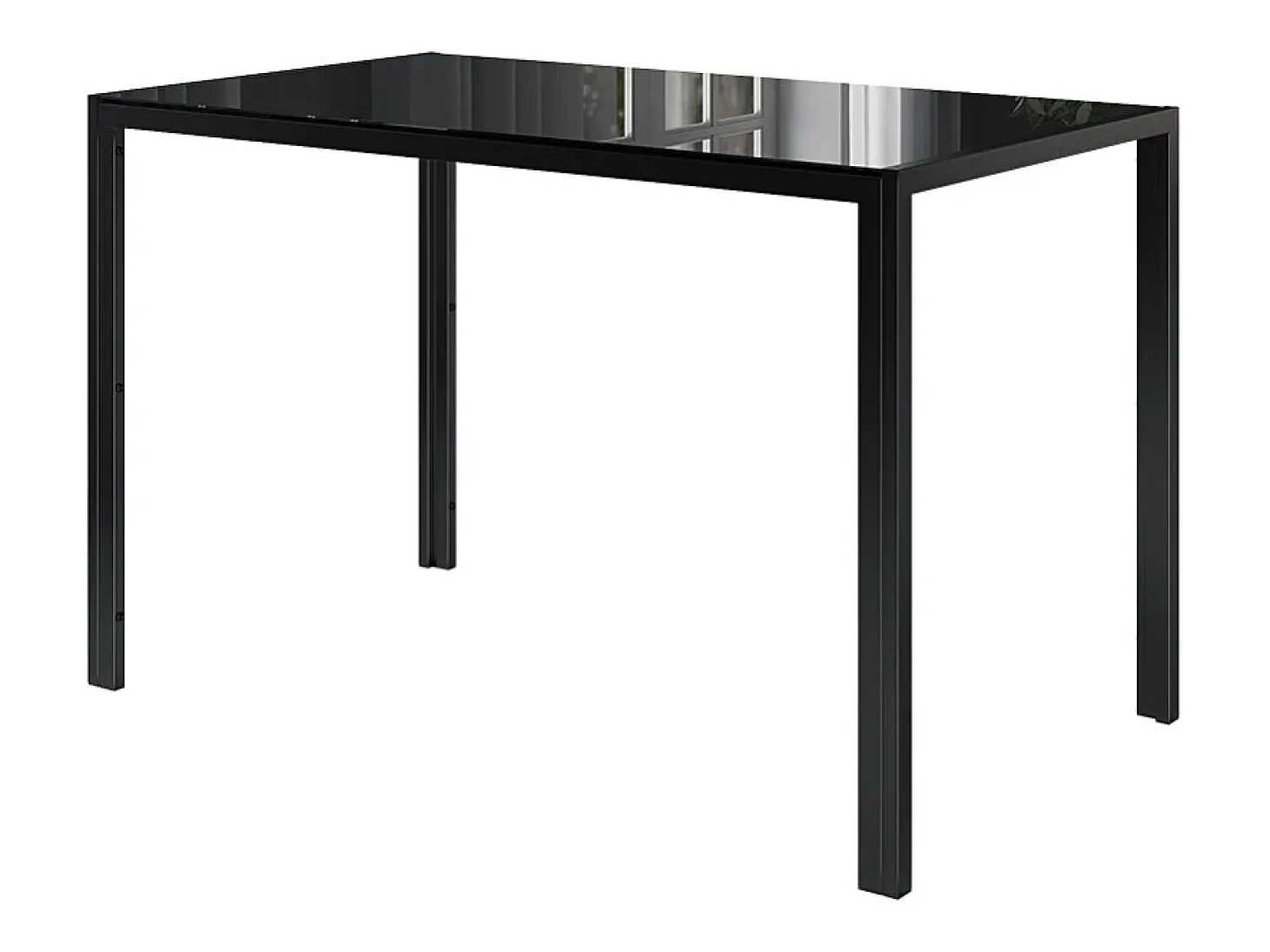 Mesa de comedor negro 120x70x75 grand
