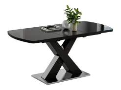 Mesa de comedor negro 120x80x76 chinto