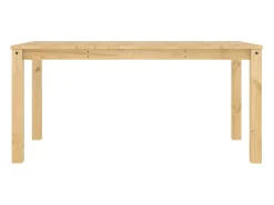 Mesa de comedor Panamá 160x80x75 cm madera maciza de pino