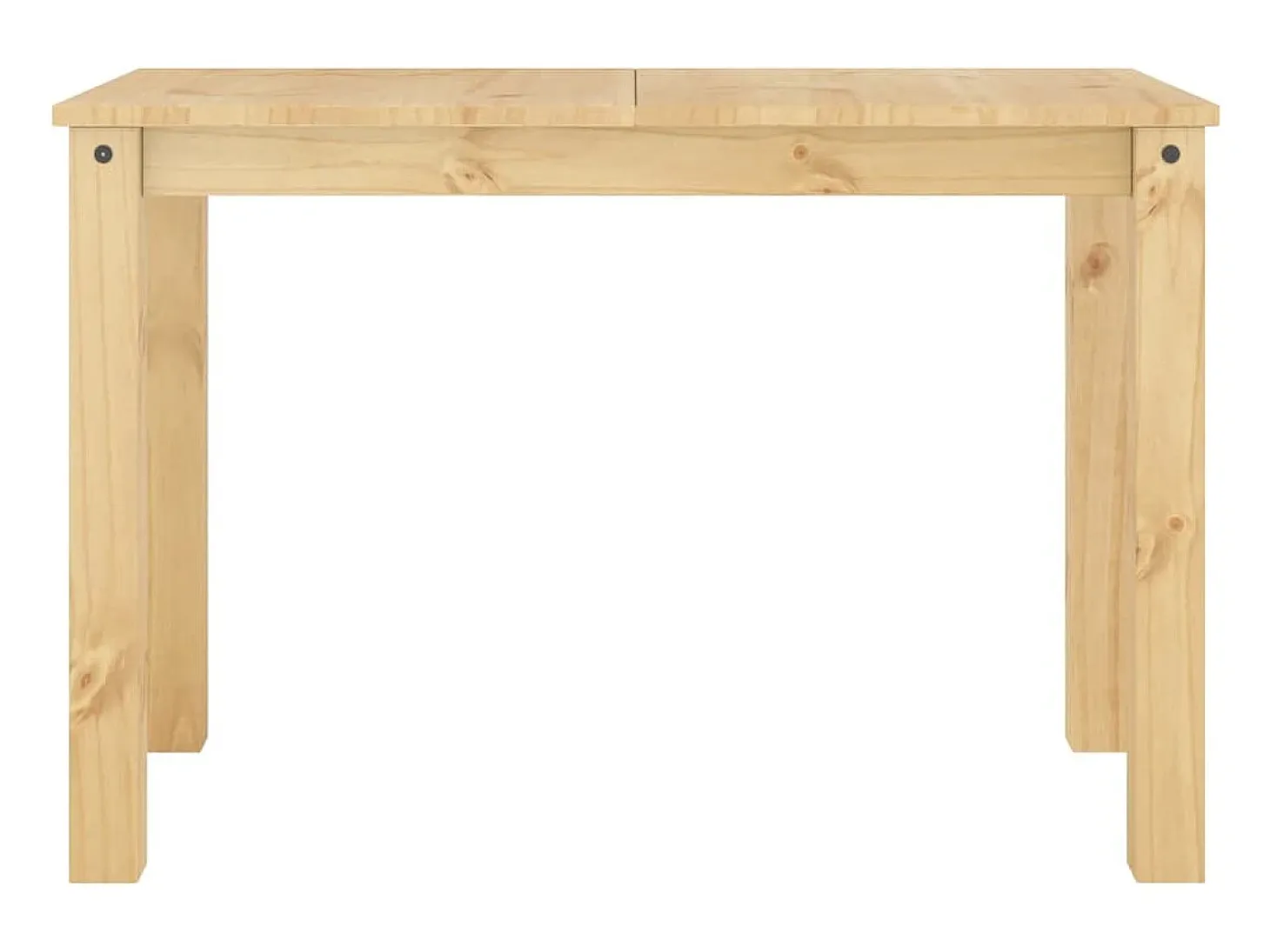 Mesa de comedor Panamá 117x60x75 cm madera maciza de pino