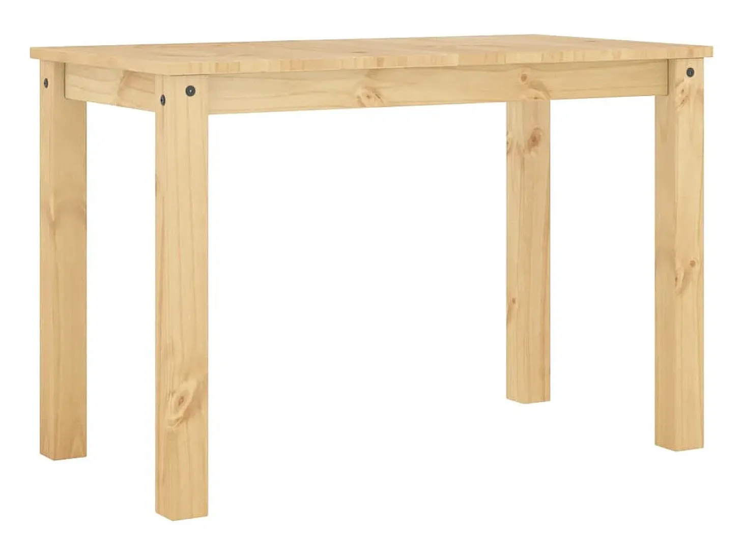 Mesa de comedor Panamá 117x60x75 cm madera maciza de pino