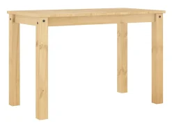 Mesa de comedor Panama madera maciza de pino 117x60x75 cm