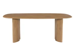 Mesa de comedor para 8 personas de madera de mango - Natural - ISLARA