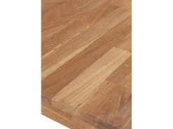 Mesa de comedor Ritza de madera maciza de roble 160 cm
