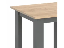 Mesa de comedor roble dorado 80x80x76.6 karlos