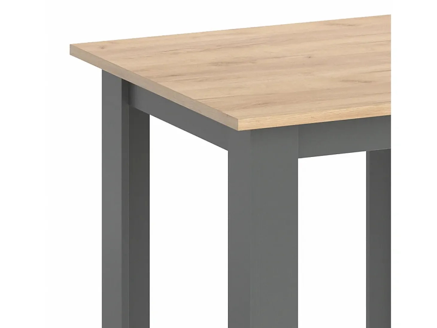 Mesa de comedor roble dorado 80x80x76.6 karlos