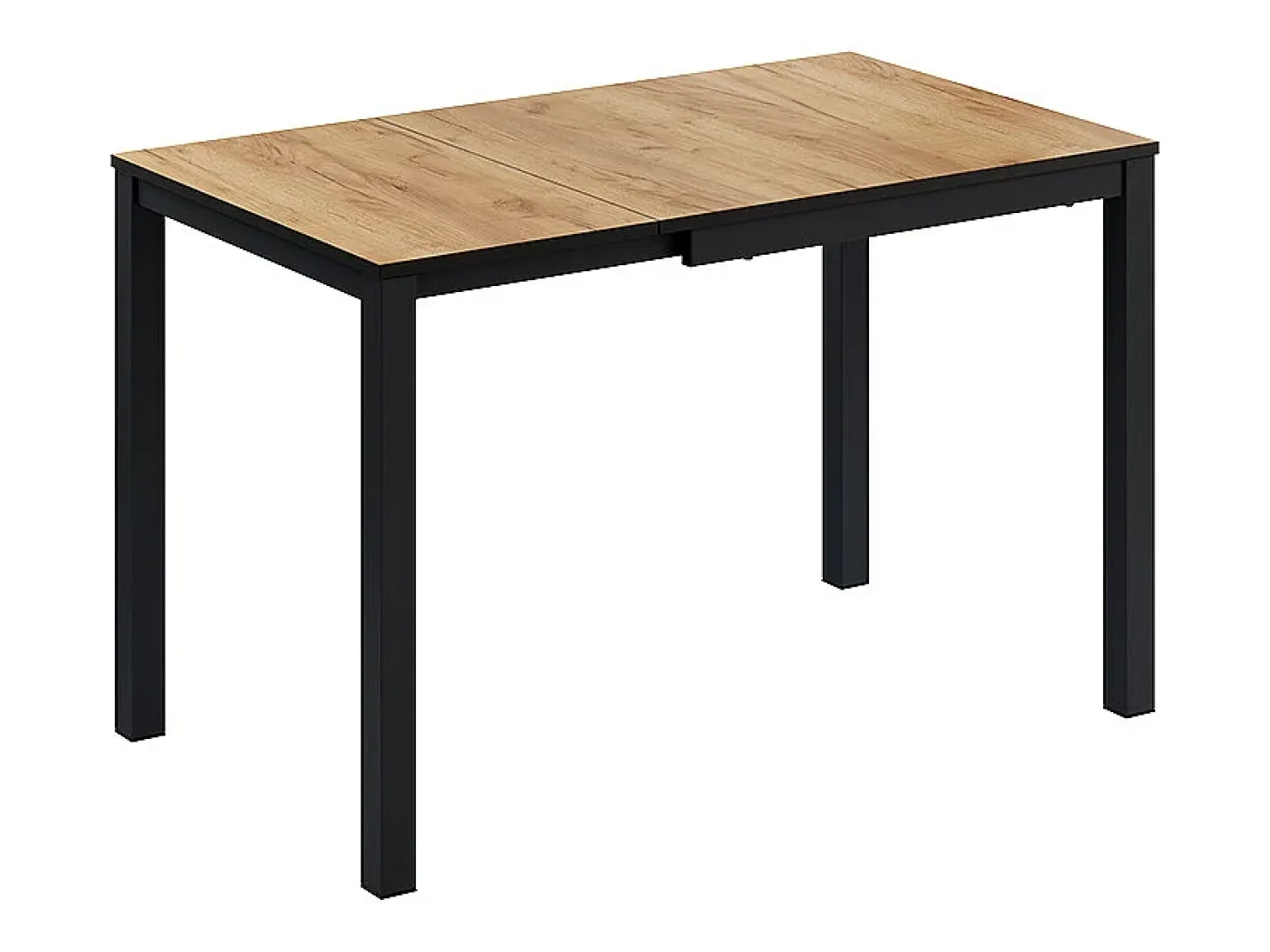 Mesa de comedor roble/antracita 120x70x76 granny