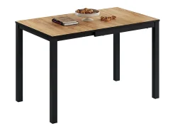 Mesa de comedor roble/antracita 120x70x76 granny