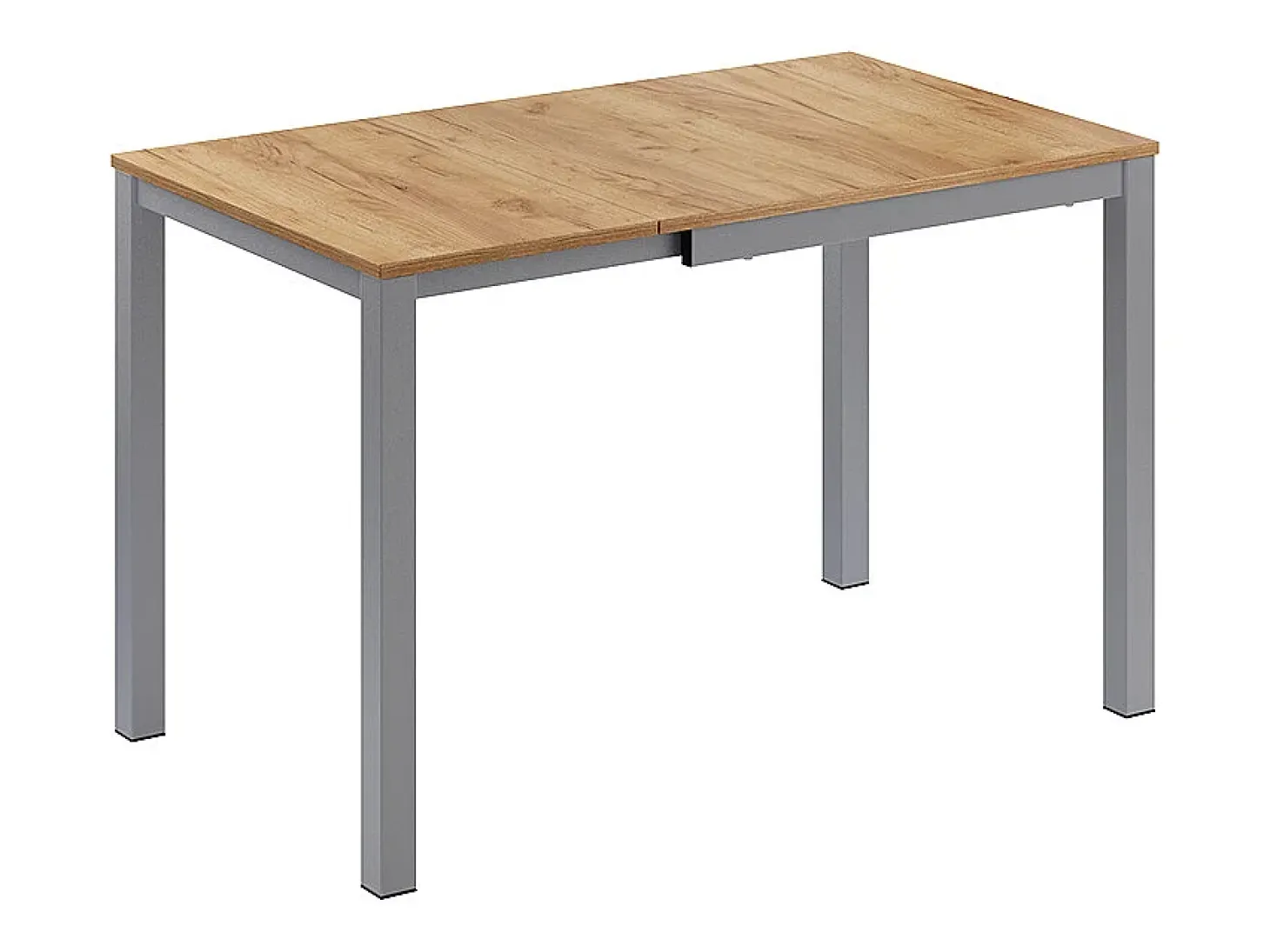 Mesa de comedor roble/gris 120x70x76 granny