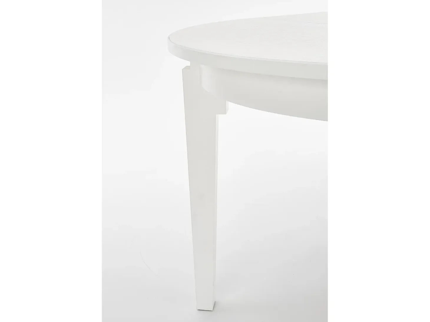 Mesa de comedor Sorbus/madera/blanco
