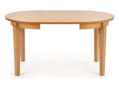 Mesa de comedor Sorbus/madera/marrón y antracita