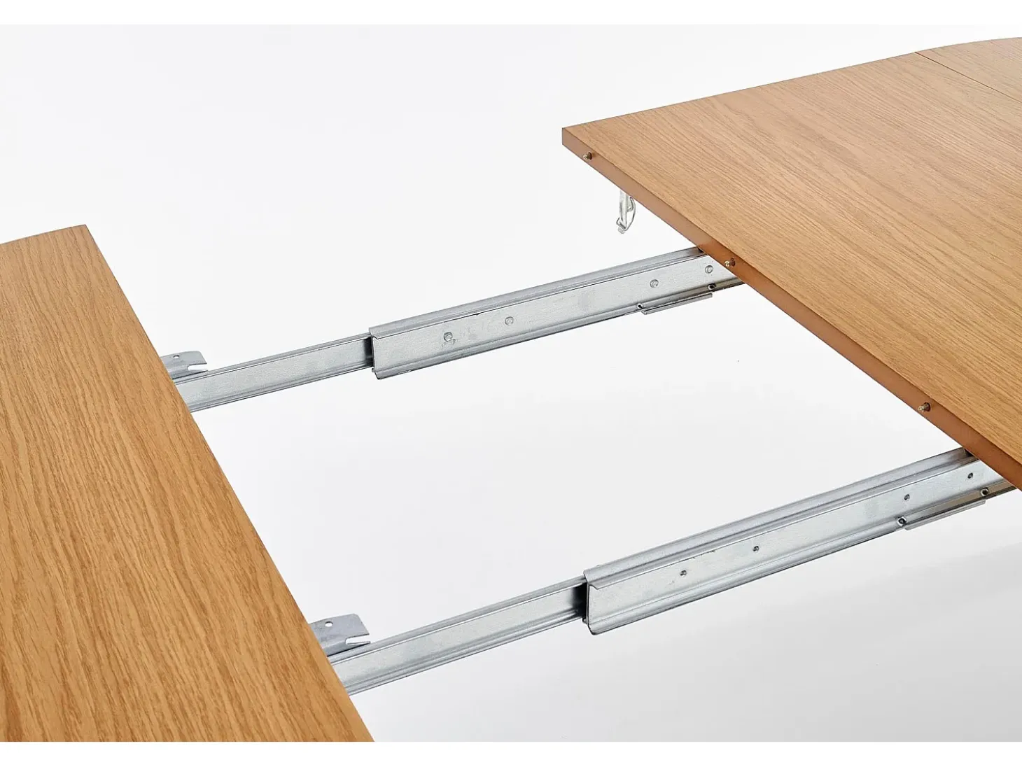 Mesa de comedor Sorbus/madera/marrón y antracita