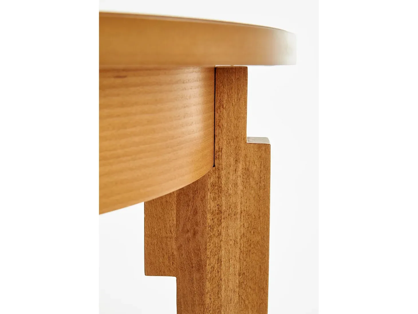 Mesa de comedor Sorbus/madera/marrón y antracita