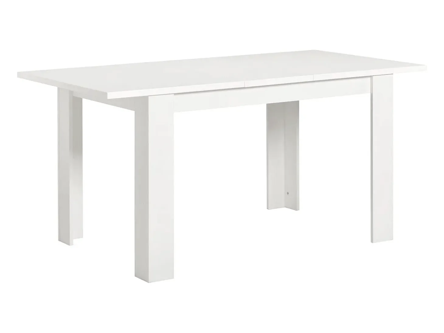 Mesa de comedor 120x80x75 cm blanca