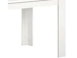 Mesa de comedor 120x80x75 cm blanca