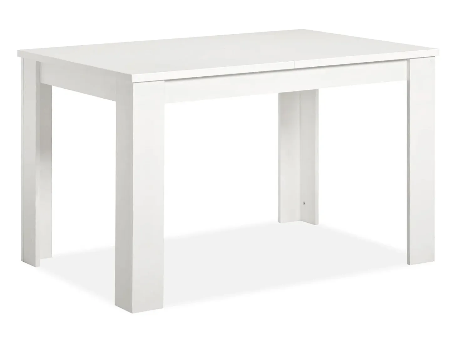 Mesa de comedor 120x80x75 cm blanca