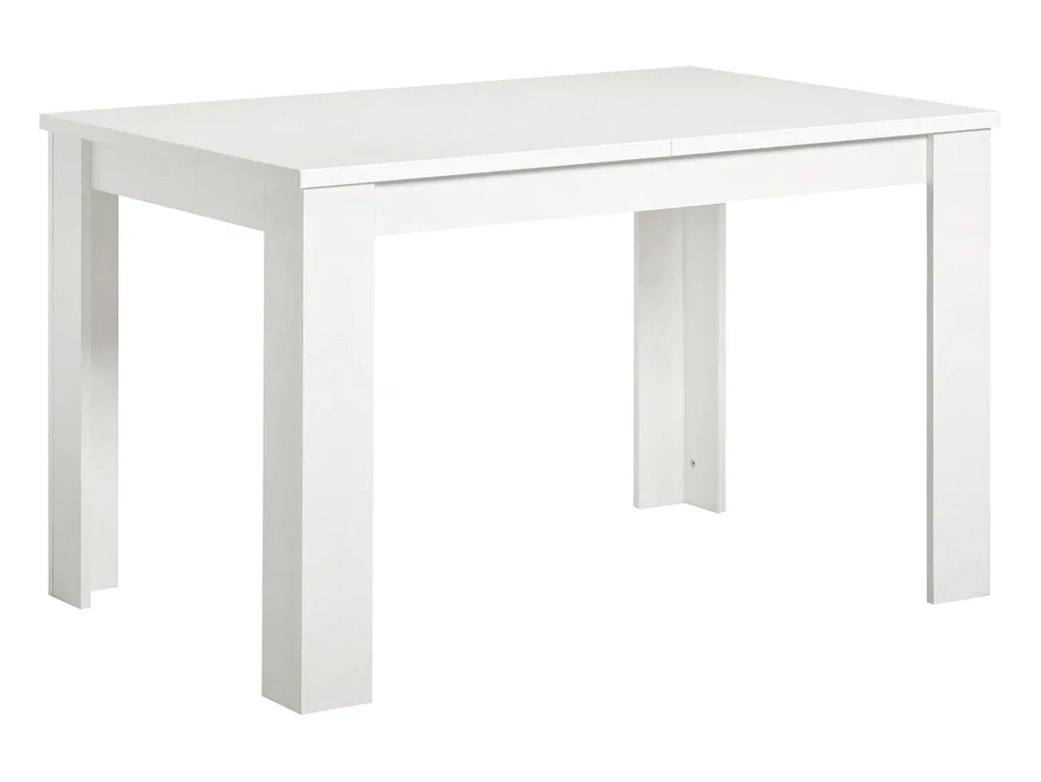Mesa de comedor 120x80x75 cm blanca