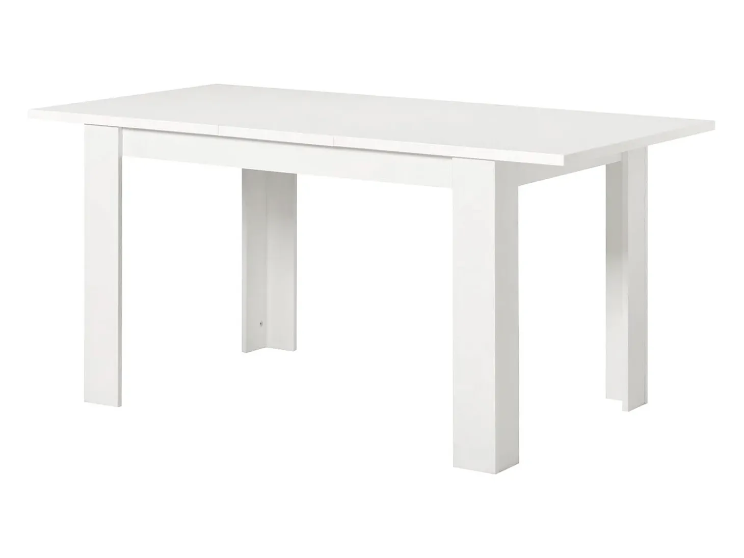 Mesa de comedor 120x80x75 cm blanca