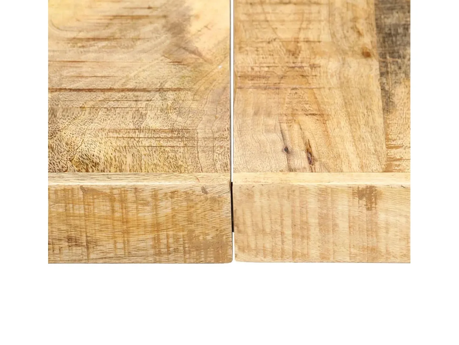 Mesa de comedor 160x80x75 cm madera maciza de mango