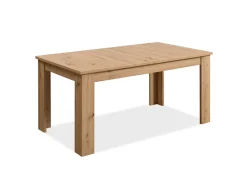 Mesa de comedor 160x90x76 cm roble natural