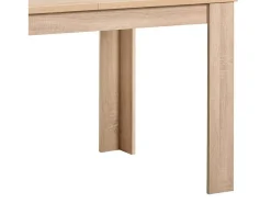 Mesa de comedor 120x80x75 cm roble natural