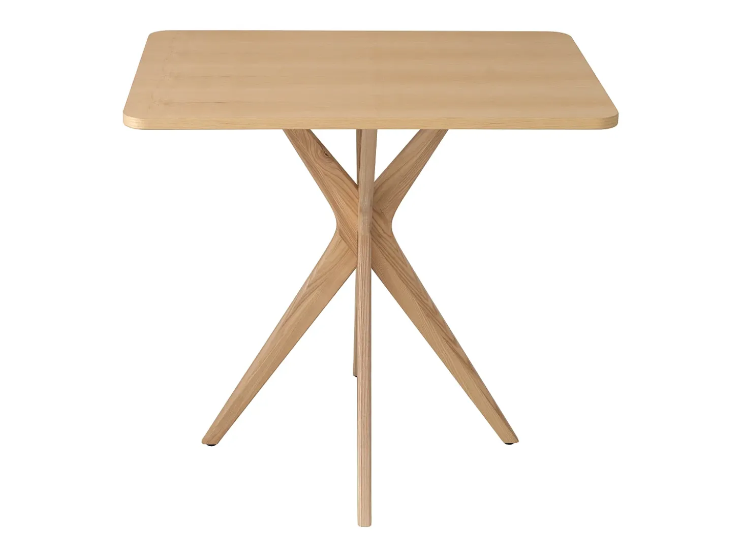 Mesa de comendor rectangular pequena Jubi 55x80cm Fresno