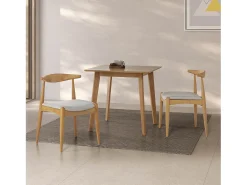Mesa de comerdor Pomago 80x80 cm Color Roble