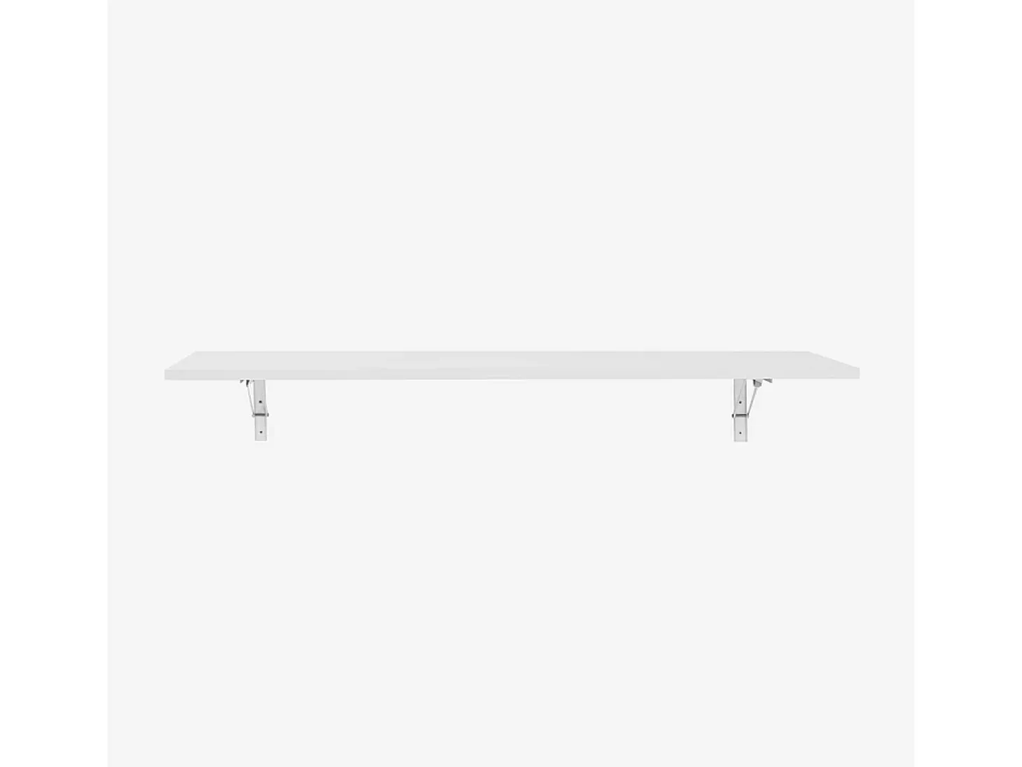 Mesa de escritorio abatible de pared plegable 140x60cm Jeremy+ - Blanco