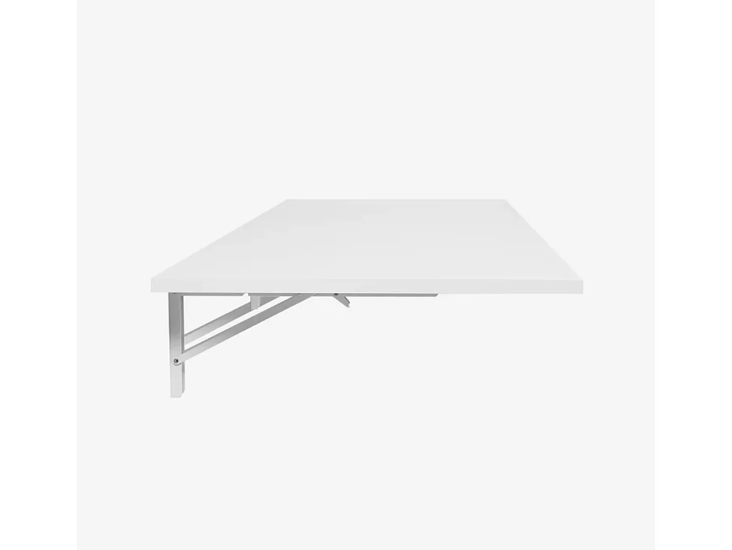 Mesa de escritorio abatible de pared plegable 140x60cm Jeremy+ - Blanco