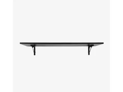 Mesa de escritorio abatible de pared plegable 140x60cm Jeremy+ - Negro