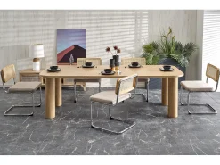 Mesa de roble para 4/6 personas