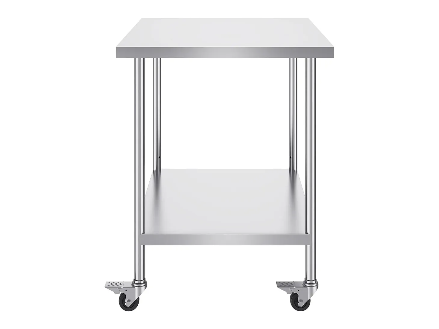 Mesa de Trabajo SucceBuy Mesa de Trabajo de Acero Inoxidable de 76.2 x 45.72 cm para Preparación de Alimentos Comerciales