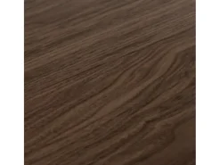 Mesa extensible cuadrada de 4 a 8 plazas L 90 a 180 cm madera de nogal Romencia